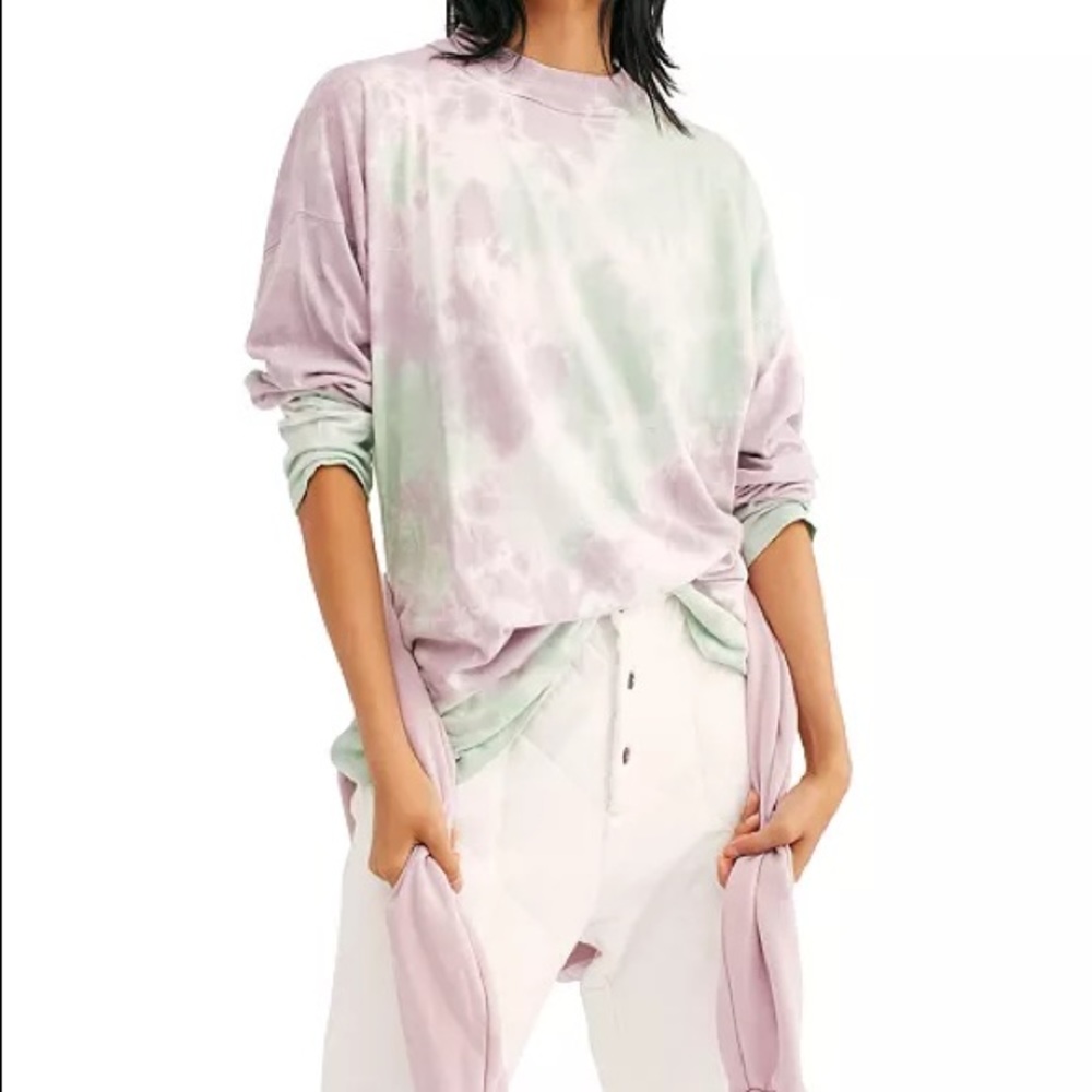 We The Free Tie-Dyed Long-Sleeve T-Shirt